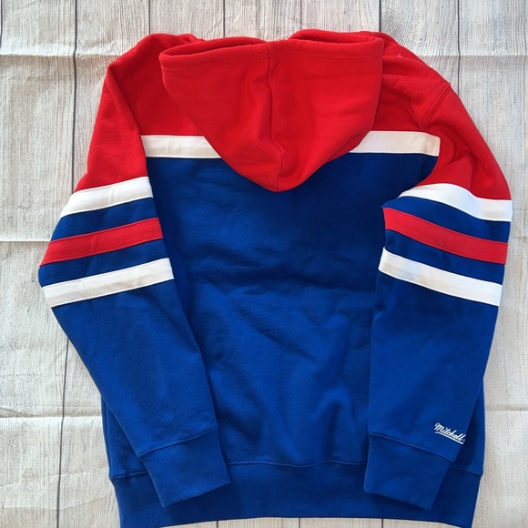 Michell & Ness Philadelphia Phillies Head Coach Fleece Pullover Hoodie - Picture 3 of 5